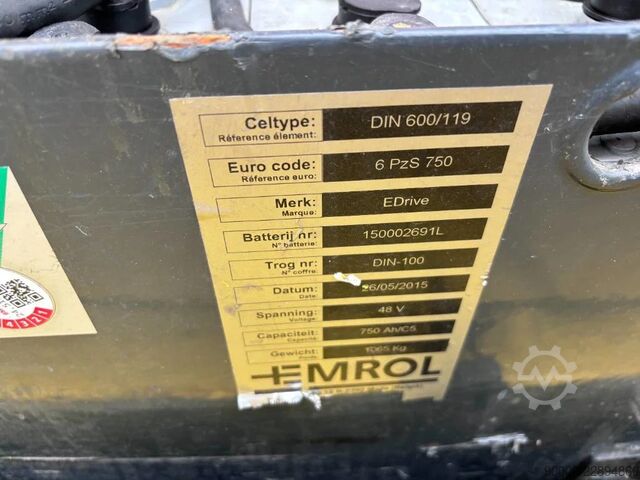 Chariot élévateur Hyster J2.0 XN LWB 2000 kg triplo/sideshift/ spreader