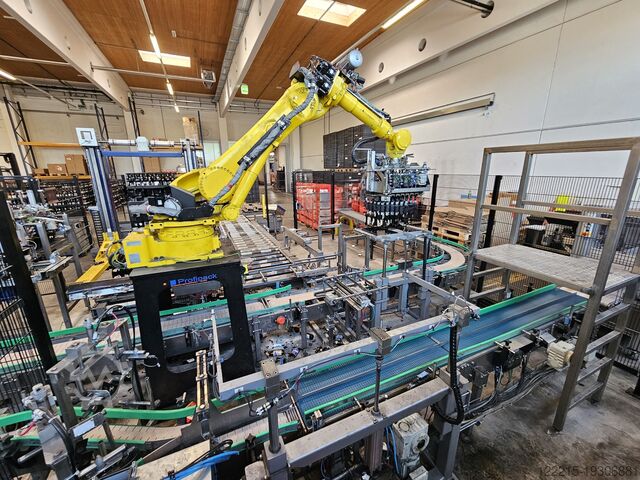 Yaskawa, Profipack DokuConsult, Krones, Strapex herverpakkingssysteem (2016) Yaskawa, Profipack Umpackanlage