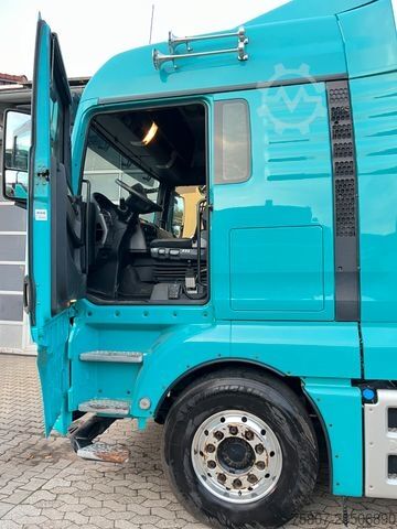 Tracteur routier standard MAN TGX 18.480 XLX BLS Hydraulik Vollspoiler Leder