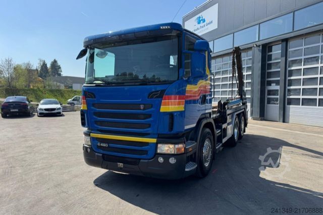 Billenőplatós teherautó SCANIA G480 6x2 Gergen 26T