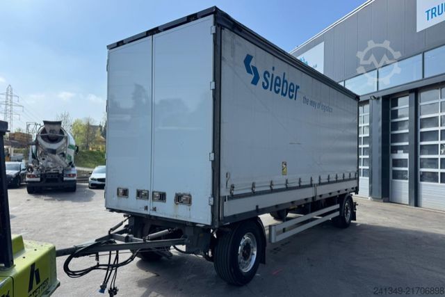 Nyitott pótkocsi ponyvával  Andere Marke | Zahnd Durchladesystem