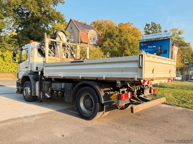 Auto-dizalica montirana na kamionu MERCEDES-BENZ Axor 1833 4x2 Kipper Kran 13m FUNK AHK