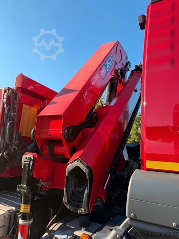 Damperli kamyon MAN TGS 28.440 6x4-4 ALLRAD KRAN 16m KIPPER