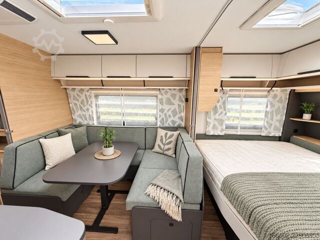 Wohnwagen FENDT Apero Activ 560 SKM Klimaanlage Truma Aventa Com