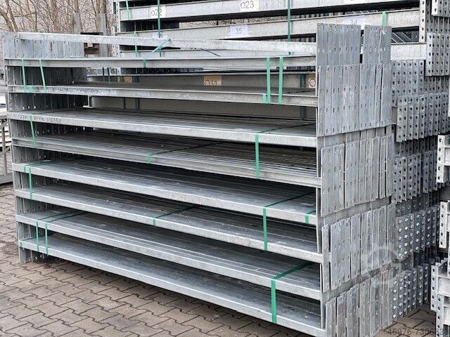 Doorschuifbeveiliging Palletrek SSI Schäfer / Gesamtlänge: 2.700 mm / Durchschubsicherungen: U 50 x 50 x 3 mm