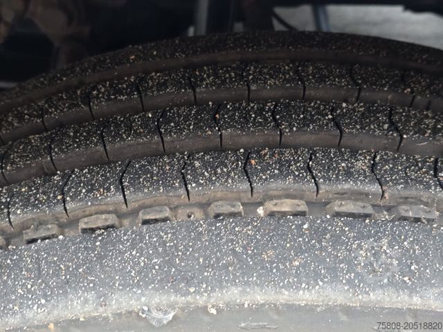 Ladbil med lad MERCEDES-BENZ Atego 1230 Plane 7,20m Hochdach LBW 1,5t AHK