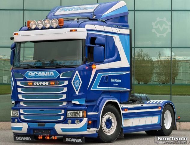 Tractor estándar SCANIA R450 EURO 6 FULL AIR RETARDER PTO+HYDROLICS BE-T