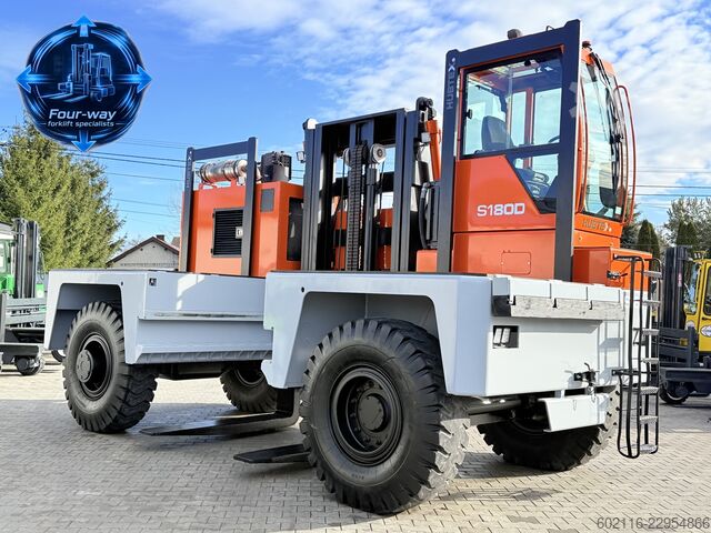 Carretilla elevadora lateral Hubtex S180D DIESEL DUPLEX 3500 POSITIONER