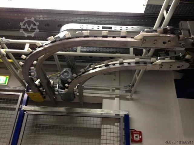 Hängeförderer Linear Transport Hängeware Schönenberger OMNIFLO 4870 mm