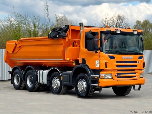 Tipper truck SCANIA P360 Kipper * 8x4 * TOPZUSTAND !
