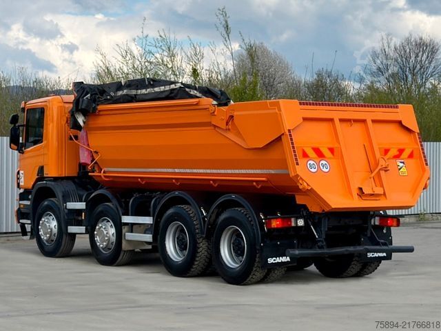 Tipper truck SCANIA P360 Kipper * 8x4 * TOPZUSTAND !