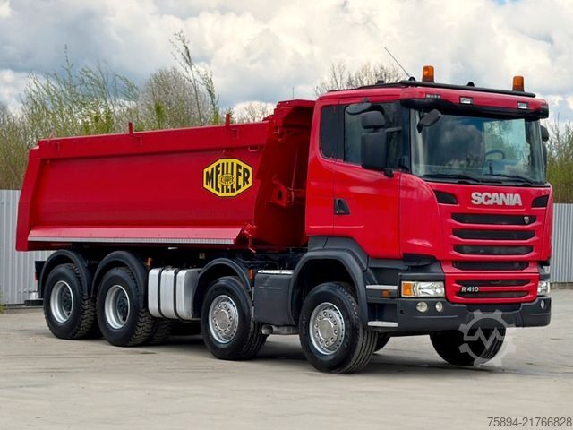 Damperli kamyon SCANIA R 410 * Kipper * TOPZUSTAND / 8x4