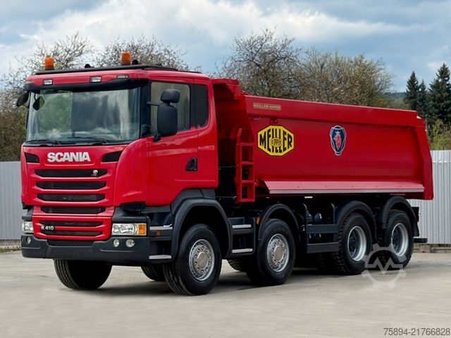 Damperli kamyon SCANIA R 410 * Kipper * TOPZUSTAND / 8x4