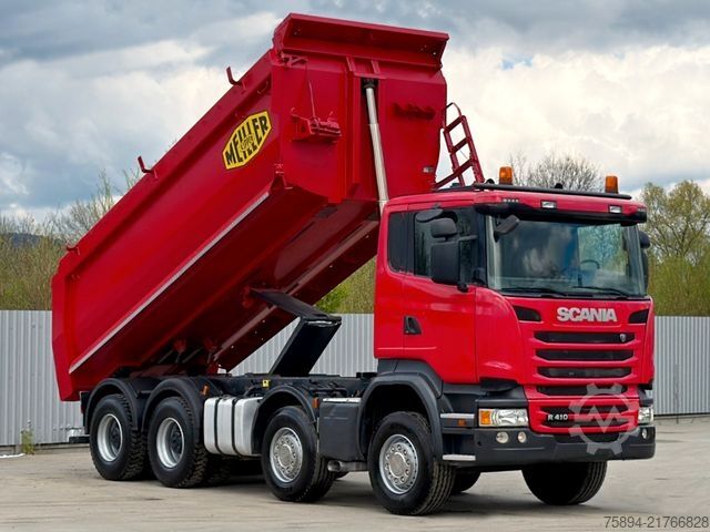 Damperli kamyon SCANIA R 410 * Kipper * TOPZUSTAND / 8x4