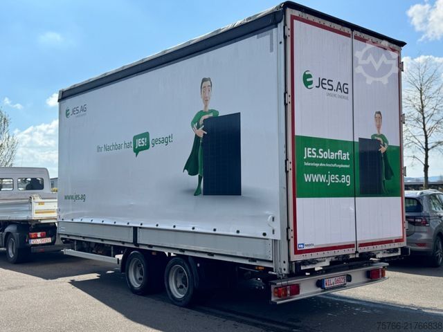 Low loader trailer ACKERMANN-FRUEHAUF Portaltüren / Edscha / Verzinkt / Rampemschacht