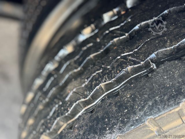 Low loader trailer ACKERMANN-FRUEHAUF Portaltüren / Edscha / Verzinkt / Rampemschacht