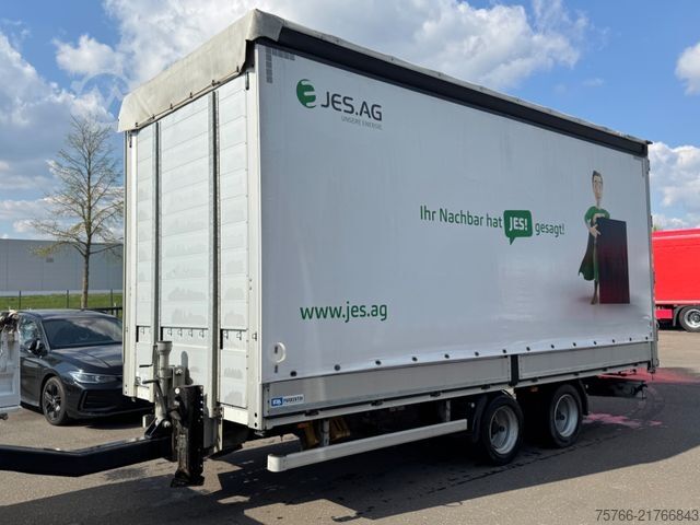Open trailer with tarp ACKERMANN-FRUEHAUF Portaltüren / Edscha / Verzinkt / 2,78 m INNEN