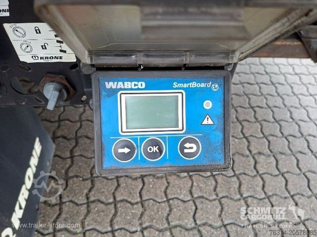 Semirremolque abierto con toldo Krone Curtainsider Standard Staplerhalterung