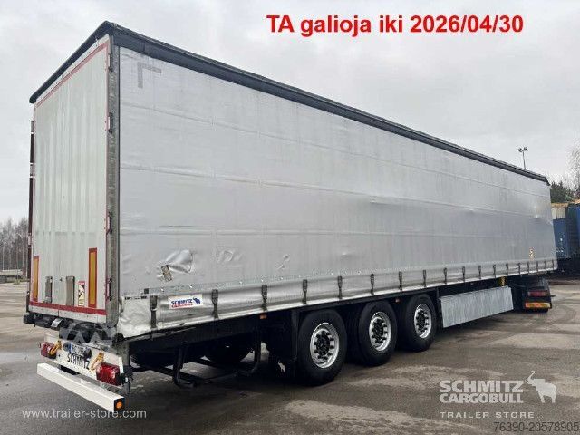 Åben sættevogn med presenning Schmitz Cargobull Semitrailer Curtainsider Standard