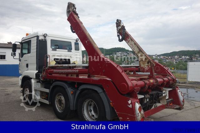 Kippers vrachtauto MAN 26.440 TGA 6x2 + Hydrodrive Abstezkipper