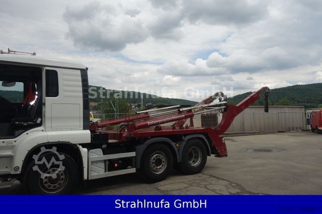 Kippers vrachtauto MAN 26.440 TGA 6x2 + Hydrodrive Abstezkipper