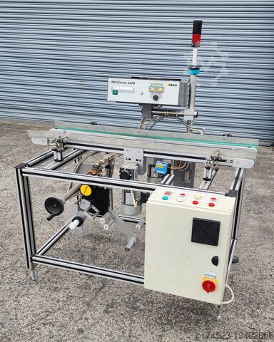 Sistema automático de etiquetado Pago Labelling System 6AM1