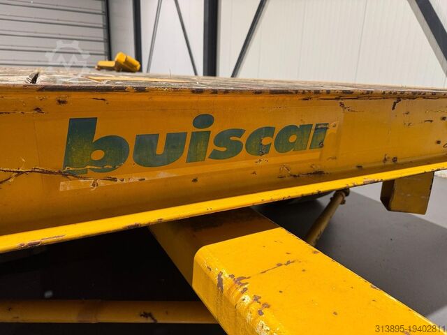 Platte bak Buiscar Industrial Drawbar Trailer 60 Tons 4-8