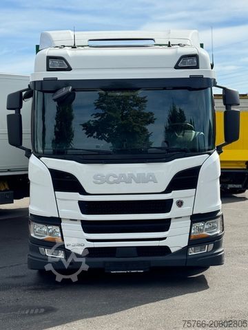 Camión de bebidas SCANIA P 320 / LBW / 2 x AHK / LENKACHSE / 18 PAL