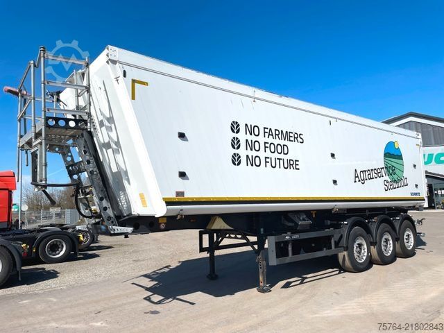 Semi-remorque benne SCHMITZ CARGOBULL 52m³ Kippauflieger/Pendelklappe/Alufelgen/GMP