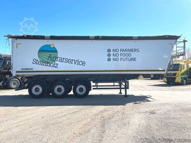 Semi-remorque benne SCHMITZ CARGOBULL 52m³ Kippauflieger/Pendelklappe/Alufelgen/GMP