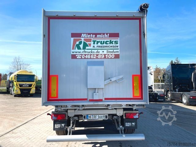 Semi-remorque benne BENALU ca. 48m³ Kippauflieger / Pendelklappe / MIETE
