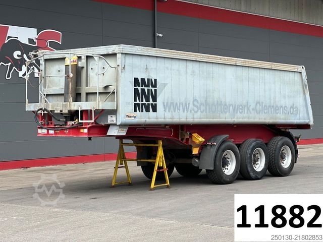 Semirremolque volquete MEIERLING MSK 24 ALU-Kippmulde / EBS / Liftachse /  26m³