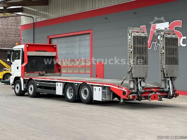 Autodraagtruck MAN TGS 35.500 8x2 BL ZANNER/Rampen/Pritarder/Winde