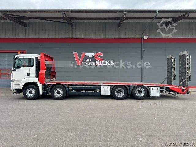 Autodraagtruck MAN TGS 35.500 8x2 BL ZANNER/Rampen/Pritarder/Winde