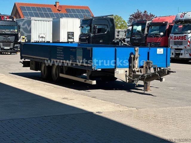 Rimorchio ACKERMANN-FRUEHAUF Z-PA-F13,5/6,4 Pritsche f. Glastransport