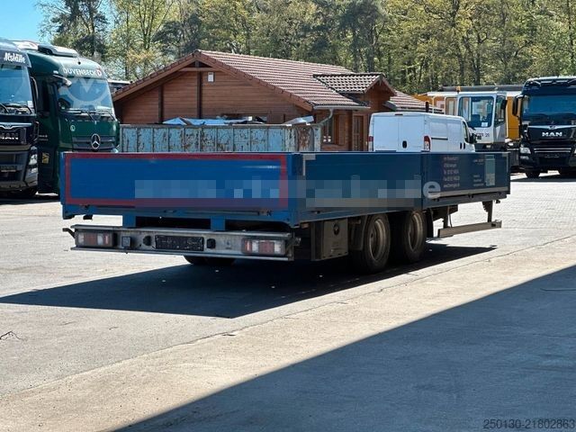 Rimorchio ACKERMANN-FRUEHAUF Z-PA-F13,5/6,4 Pritsche f. Glastransport