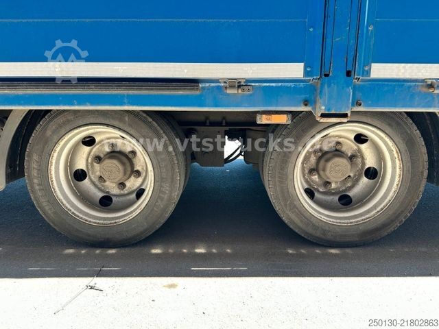 Rimorchio ACKERMANN-FRUEHAUF Z-PA-F13,5/6,4 Pritsche f. Glastransport