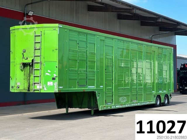 Semirimorchio per bestiame Finkl MultiLiner XXL/VSE/Ladelift/Tränke/Hubdach