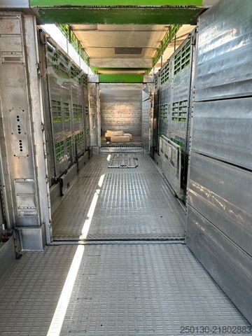 Semirimorchio per bestiame Finkl MultiLiner XXL/VSE/Ladelift/Tränke/Hubdach