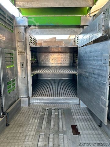 Semirimorchio per bestiame Finkl MultiLiner XXL/VSE/Ladelift/Tränke/Hubdach