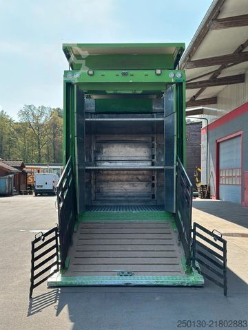 Semirimorchio per bestiame Finkl MultiLiner XXL/VSE/Ladelift/Tränke/Hubdach