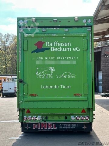 Semirimorchio per bestiame Finkl MultiLiner XXL/VSE/Ladelift/Tränke/Hubdach