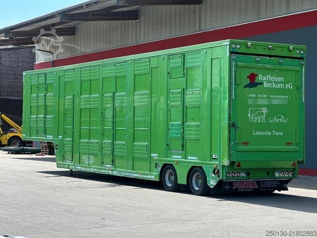 Semirimorchio per bestiame Finkl MultiLiner XXL/VSE/Ladelift/Tränke/Hubdach