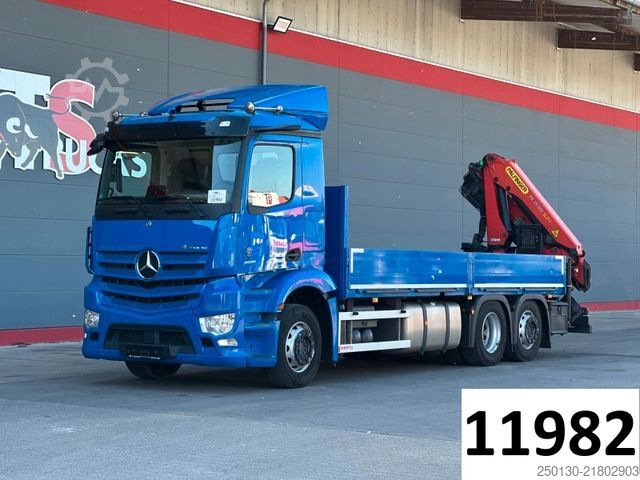 Camion cu platformă MERCEDES-BENZ Actros 2551 6x2 LL/PALFINGER/MIRRORCAM/ACC/AEBS/