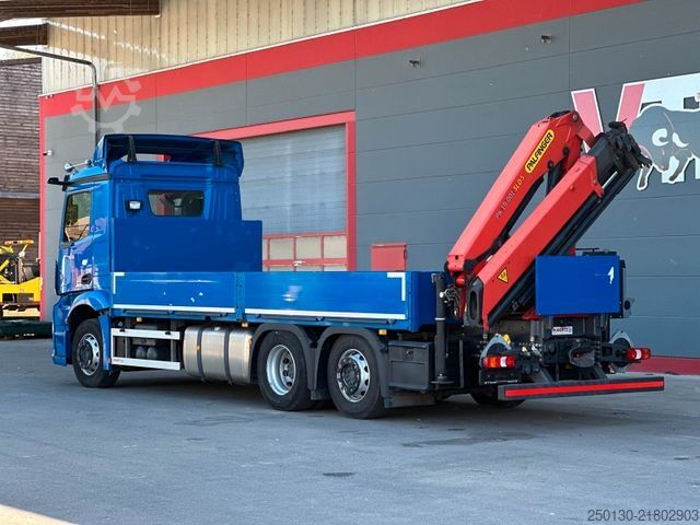 Camion cu platformă MERCEDES-BENZ Actros 2551 6x2 LL/PALFINGER/MIRRORCAM/ACC/AEBS/