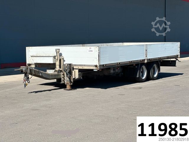 Rimorchio ACKERMANN-FRUEHAUF Z-PA-F12 6,4JZ Tandem AH / Glastransport EBS ABS