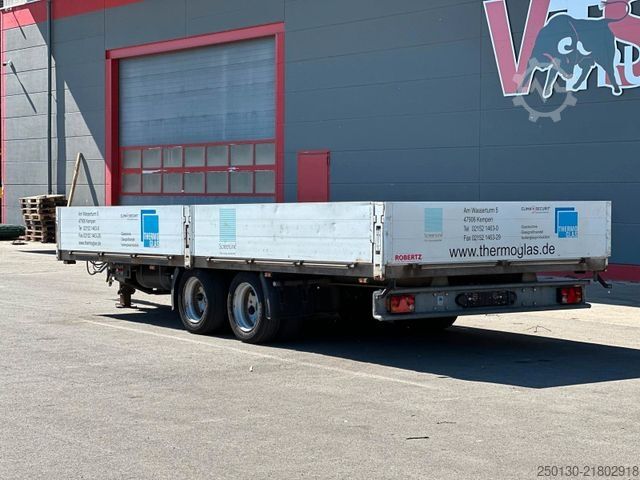 Rimorchio ACKERMANN-FRUEHAUF Z-PA-F12 6,4JZ Tandem AH / Glastransport EBS ABS