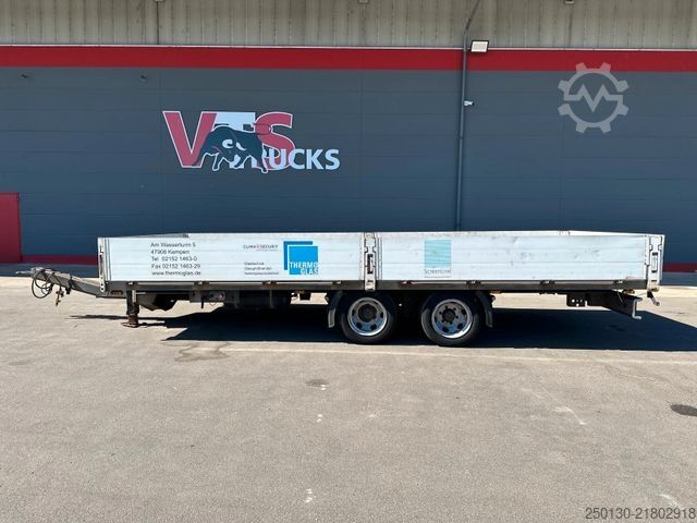 Rimorchio ACKERMANN-FRUEHAUF Z-PA-F12 6,4JZ Tandem AH / Glastransport EBS ABS