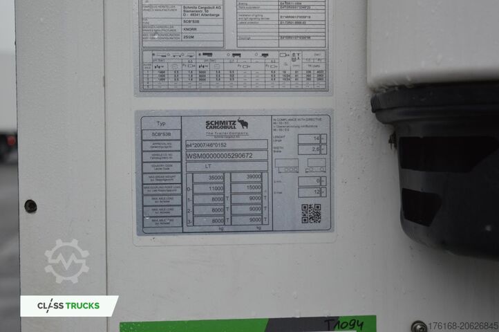Semirremolque frigorífico SCHMITZ CARGOBULL SKO FP 45 Carrier Vector 1550