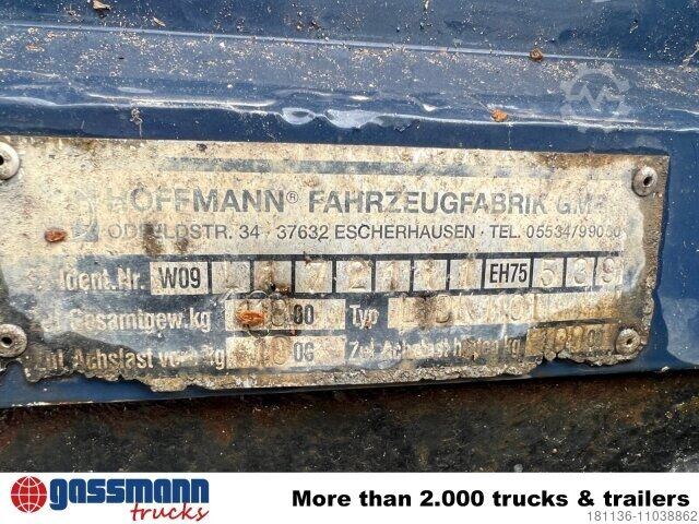 Dreiseitenkipper Anhänger Hoffmann LTDK 11,0T